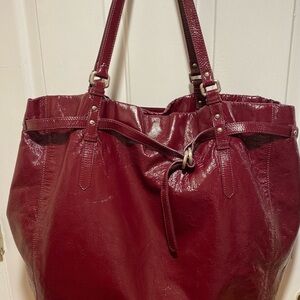 Marc Jacobs Burgundy Leather overnight/Backpack tote